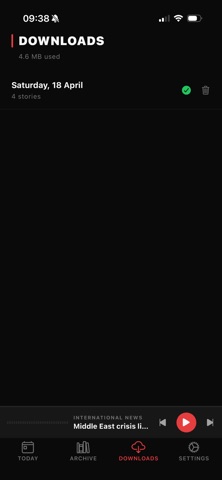 Brief Audio screenshot