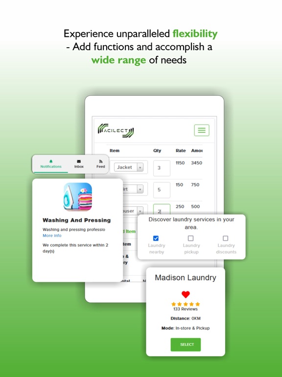 Acilect - Personal App iPad screenshot 8 - Business app