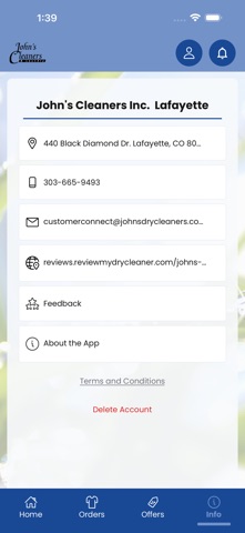 John's Cleaners & Laundry Screenshot 3 of 3