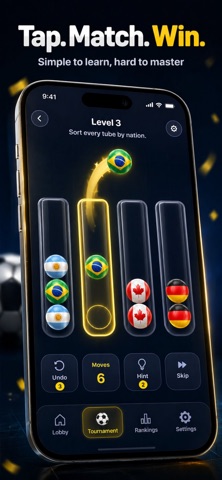 FutSort: Flag Puzzle Screenshot 5 of 6