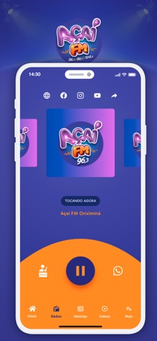 Açaí FM screenshot