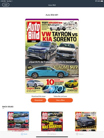 Auto Bild España app screenshot 2