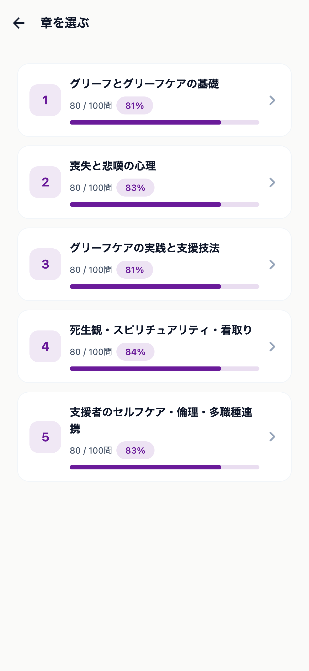 グリーフケアリテラシー対策 screenshot 2