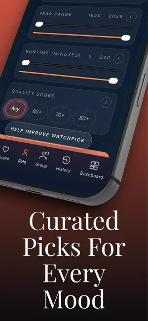 WatchPick: Swipe to Decide screenshot 3