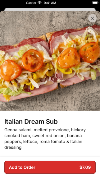 Mr Pizza To Go iPhone screenshot 3 - Food & Drink app