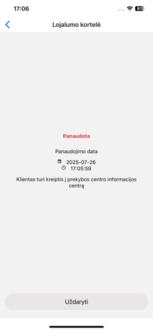 Geradovana Smart Partner app screenshot