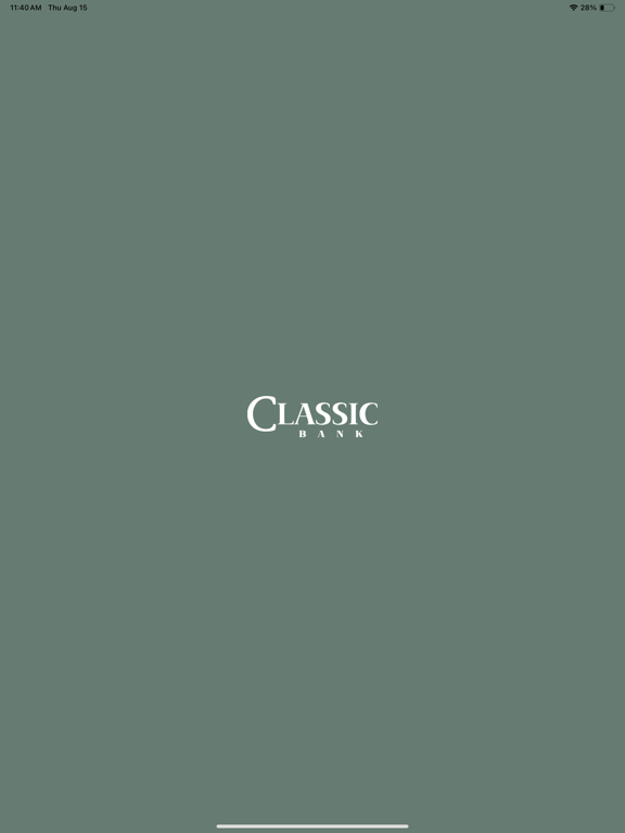 Classic Bank Business Mobile iPad screenshot 6 - Finance app