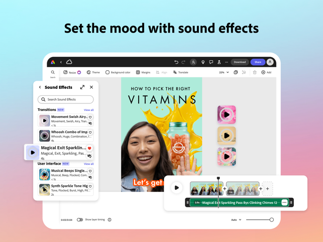 ‎Adobe Express: AI Photo, Video Screenshot