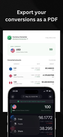 Money Currency Converter iPhone screenshot