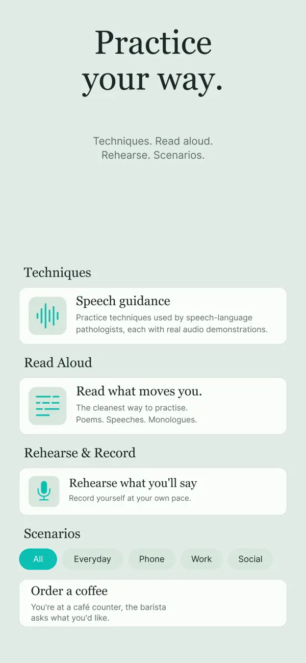 Screenshot #2 pour Bloombird: Stutter Coach