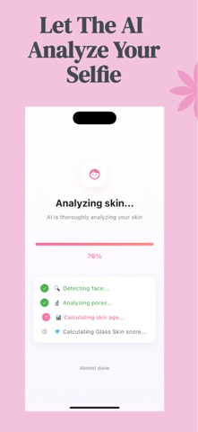 AI Skin Health Scanner iPhone screenshot
