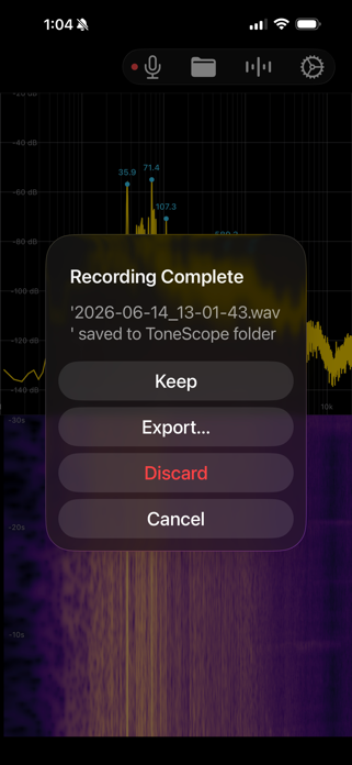 ToneScope Screenshot 2 of 5