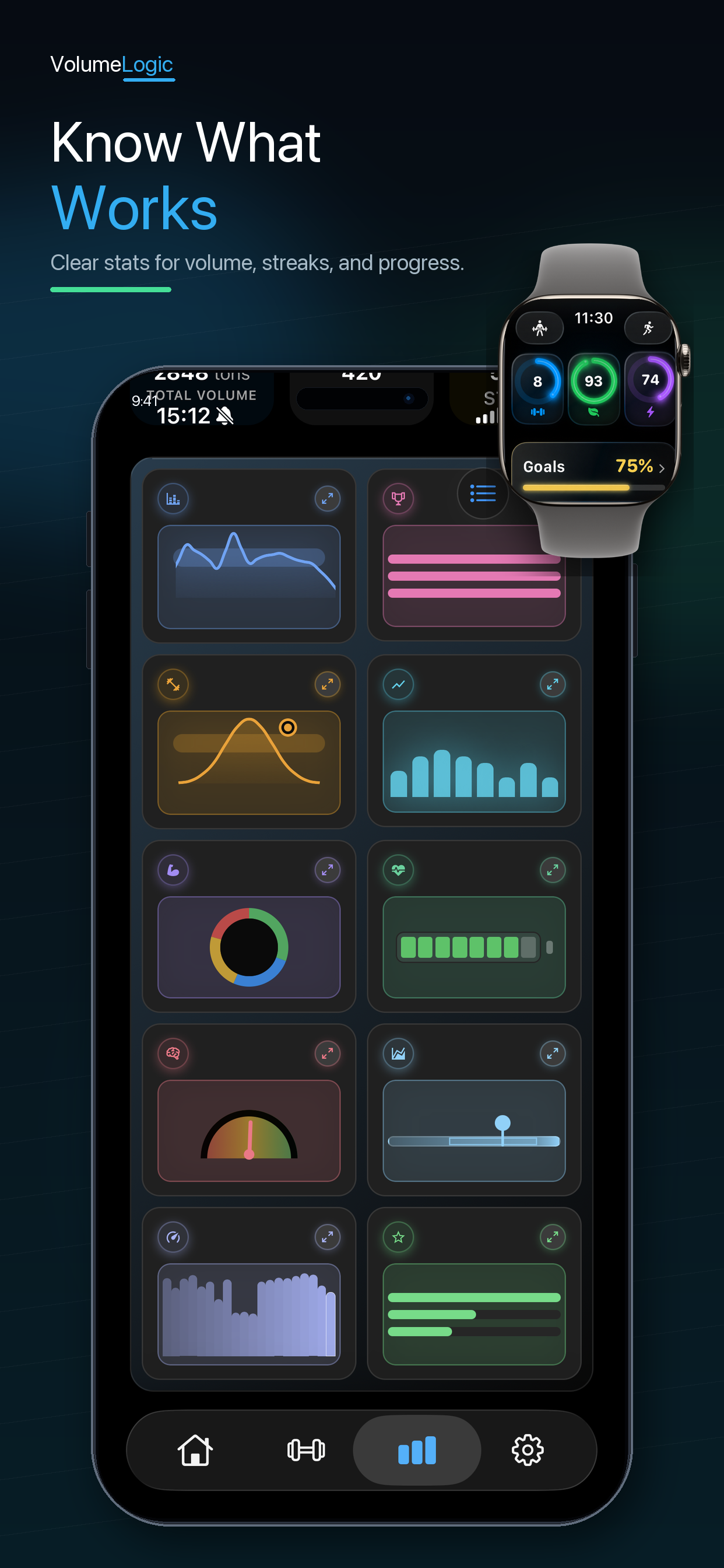 VolumeLogic - Workout tracker screenshot 2