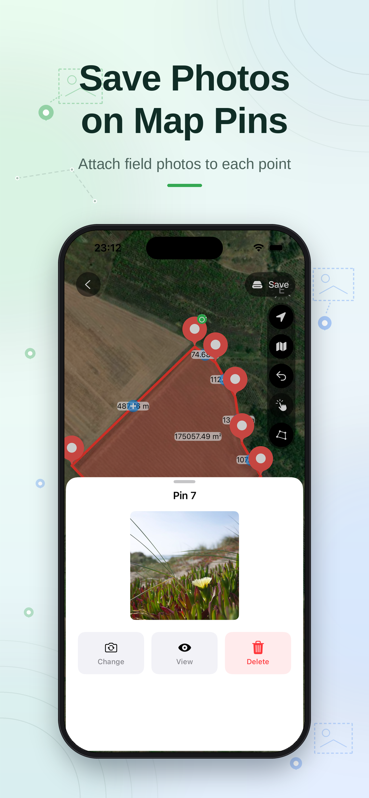 Area Measure - GPS Field Maps screenshot 4