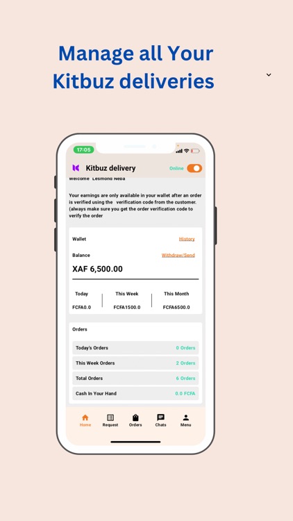 Kitbuz: manage your deliveries screenshot-3