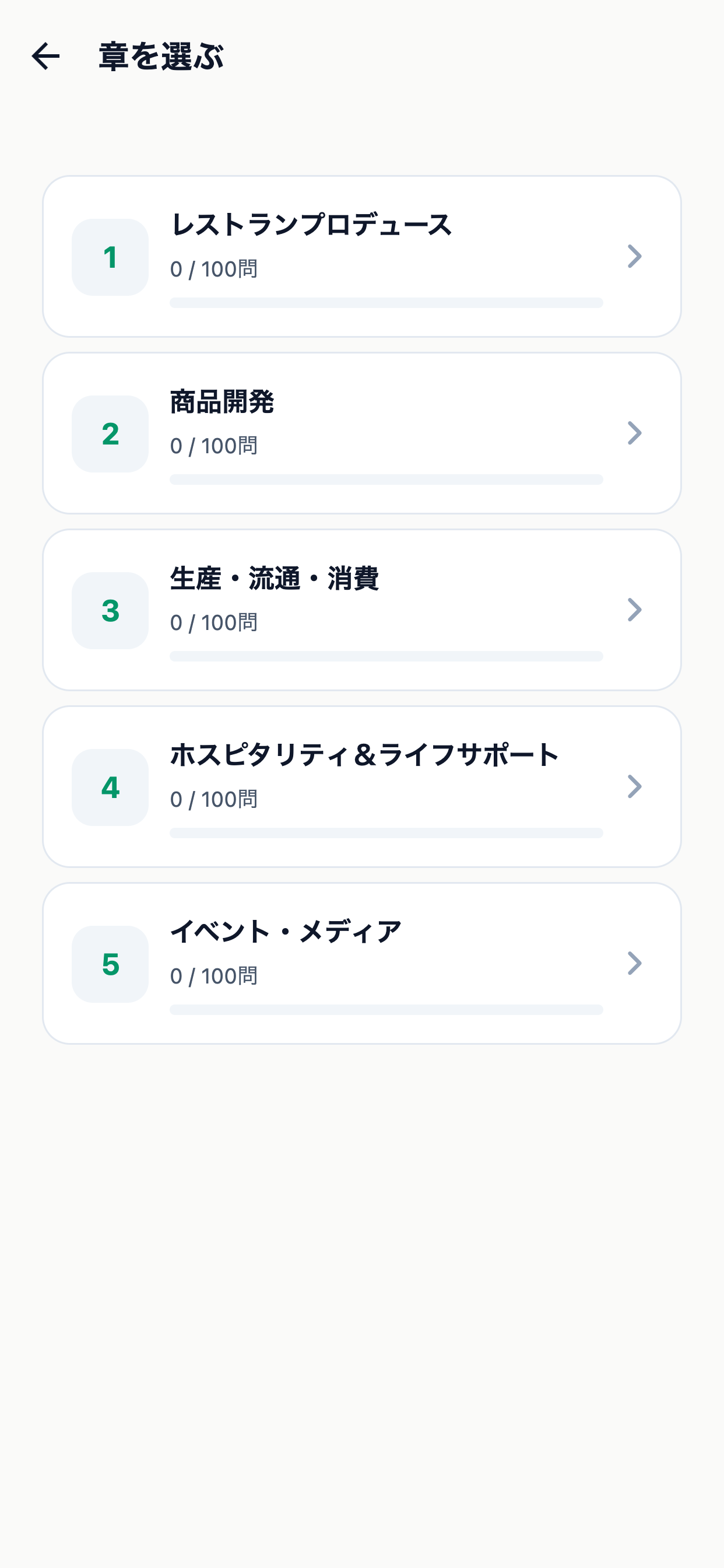 フードコーディネーター2級対策 screenshot 2