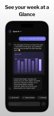 Gymi: AI Gym Personal Trainer screenshot