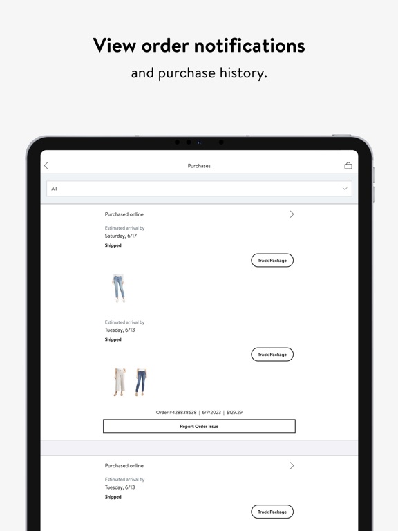 Nordstrom iPad screenshot 6 - Shopping app