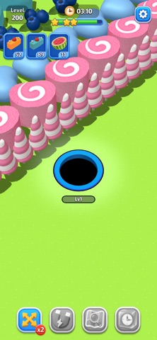Holetopia: Black Hole Puzzle iPhone screenshot