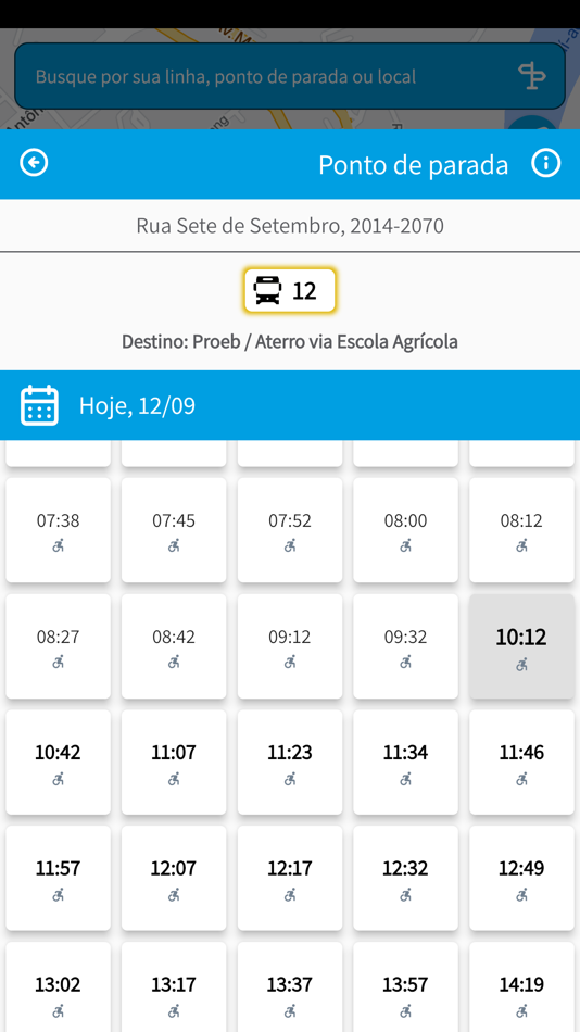 #3. BluMob (iOS) By: Mobilibus desenvolvimento e consultoria de sistemas Ltda