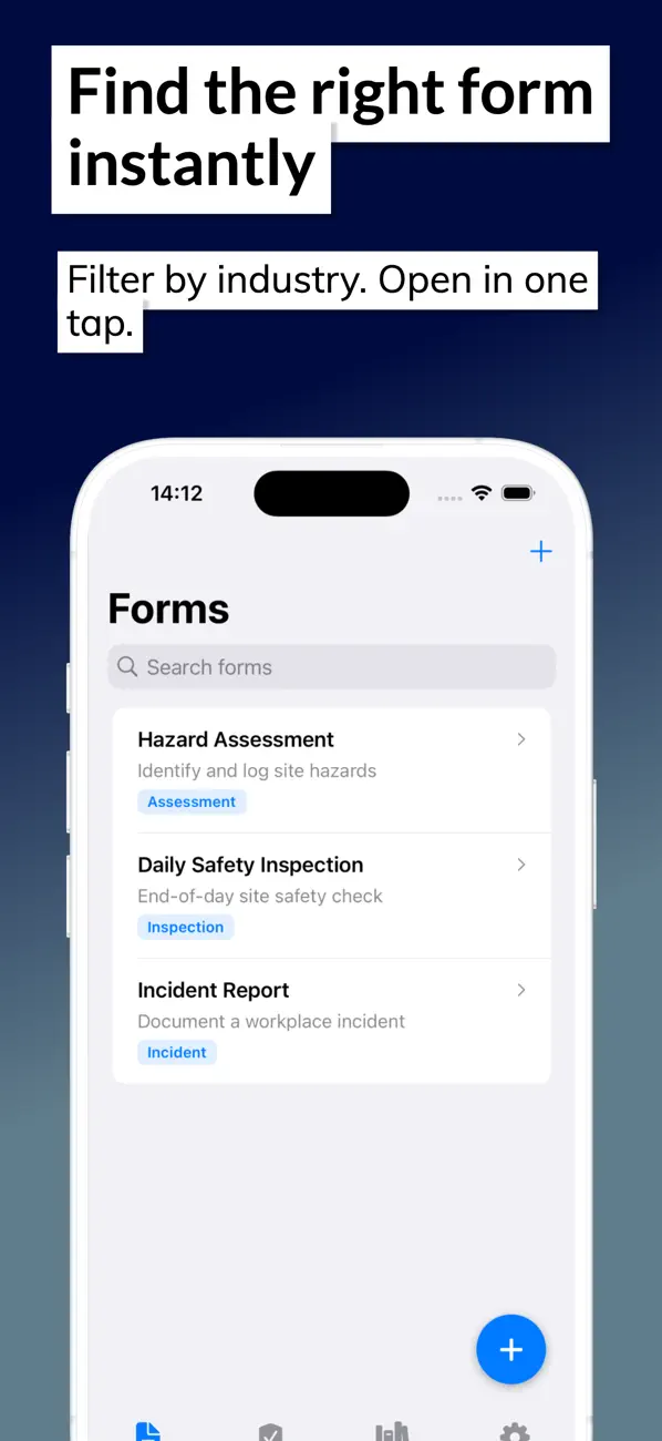 Screenshot #2 pour Safety Form: Inspection App