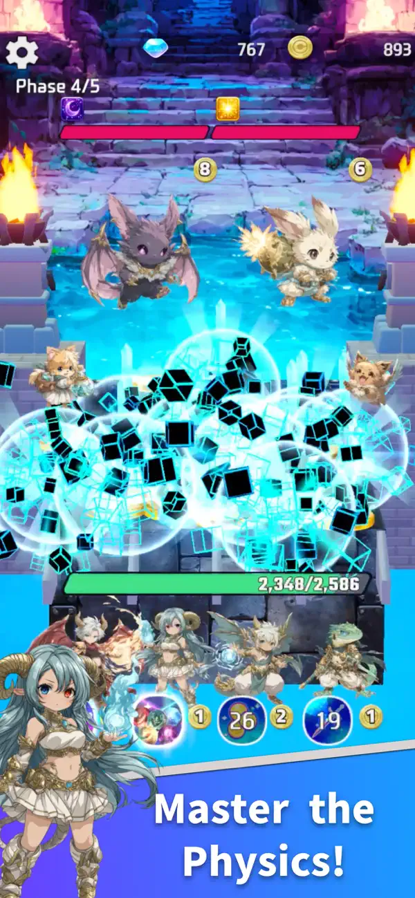 Coin Summoner: Coin Pusher RPG iOS Mod IPA screenshot 2 - iOS game interface