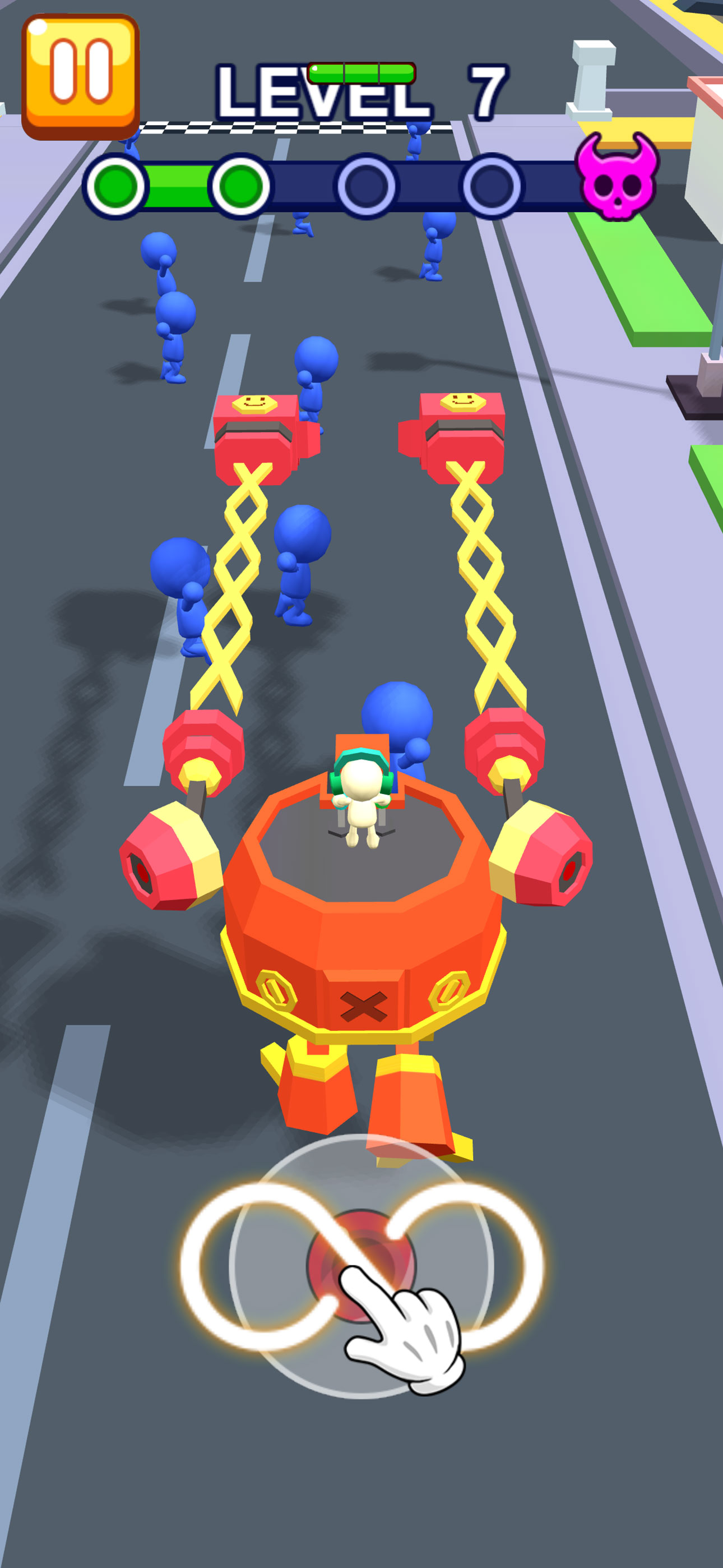 Merge Mecha War-Endless Sprint