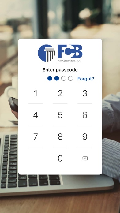 Bank at First Century NA iPhone screenshot 2 - Finance app