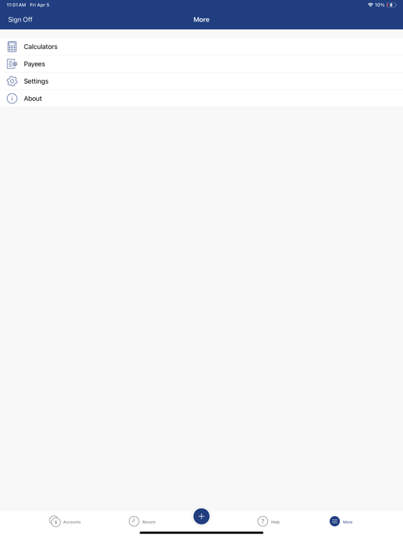 PCB Banking iPad screenshot 4 - Finance app