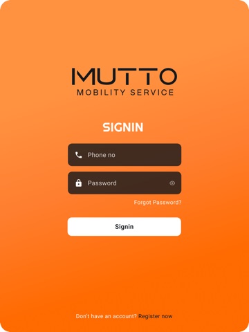 Mutto Mobility Services iPad screenshot