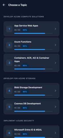 Azure AZ-204 Exam Prep screenshot