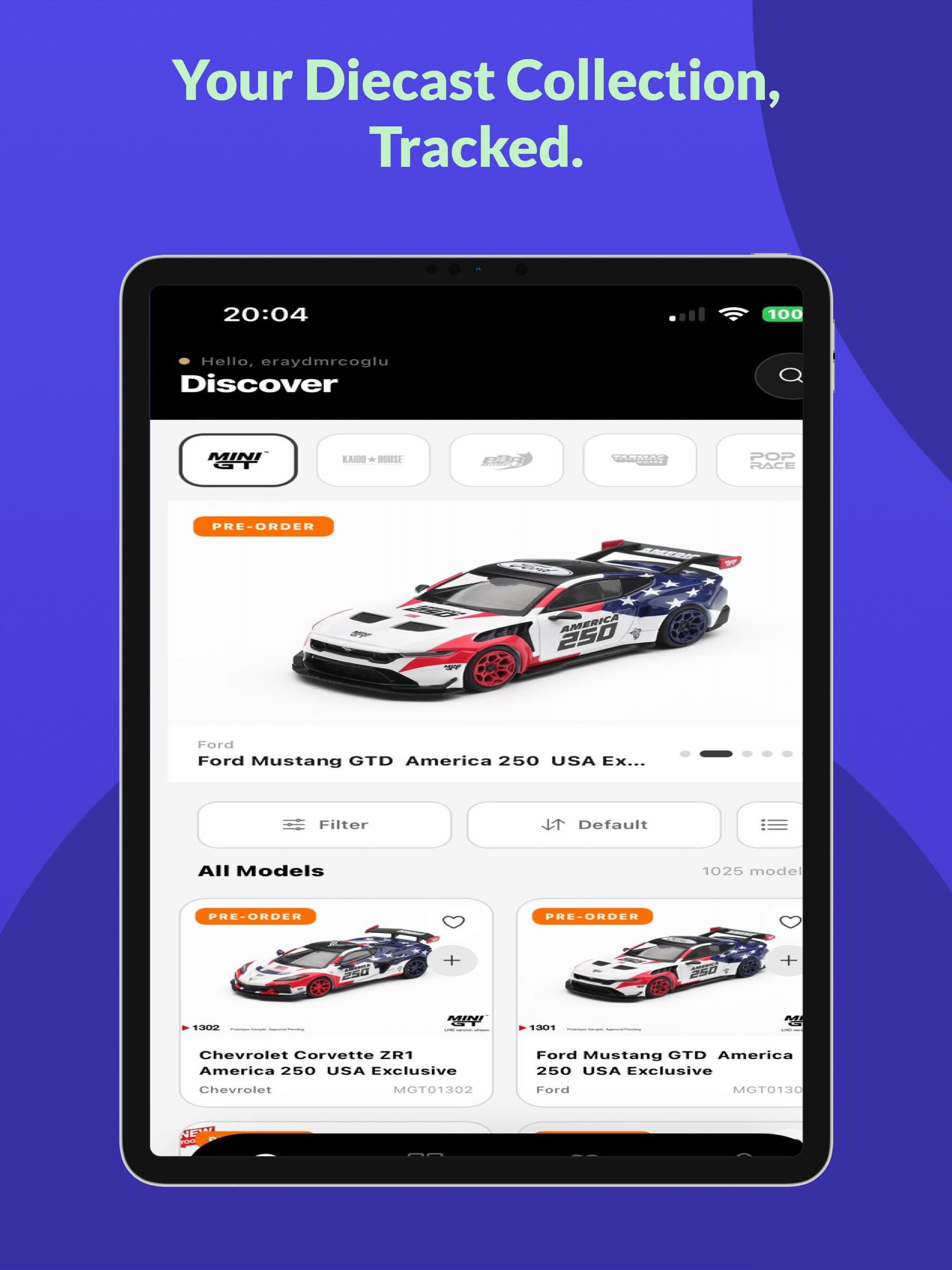 Diecast Collection Tracker