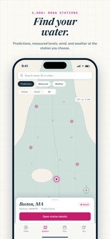 Perigee Tides: Chart & Times iPhone screenshot