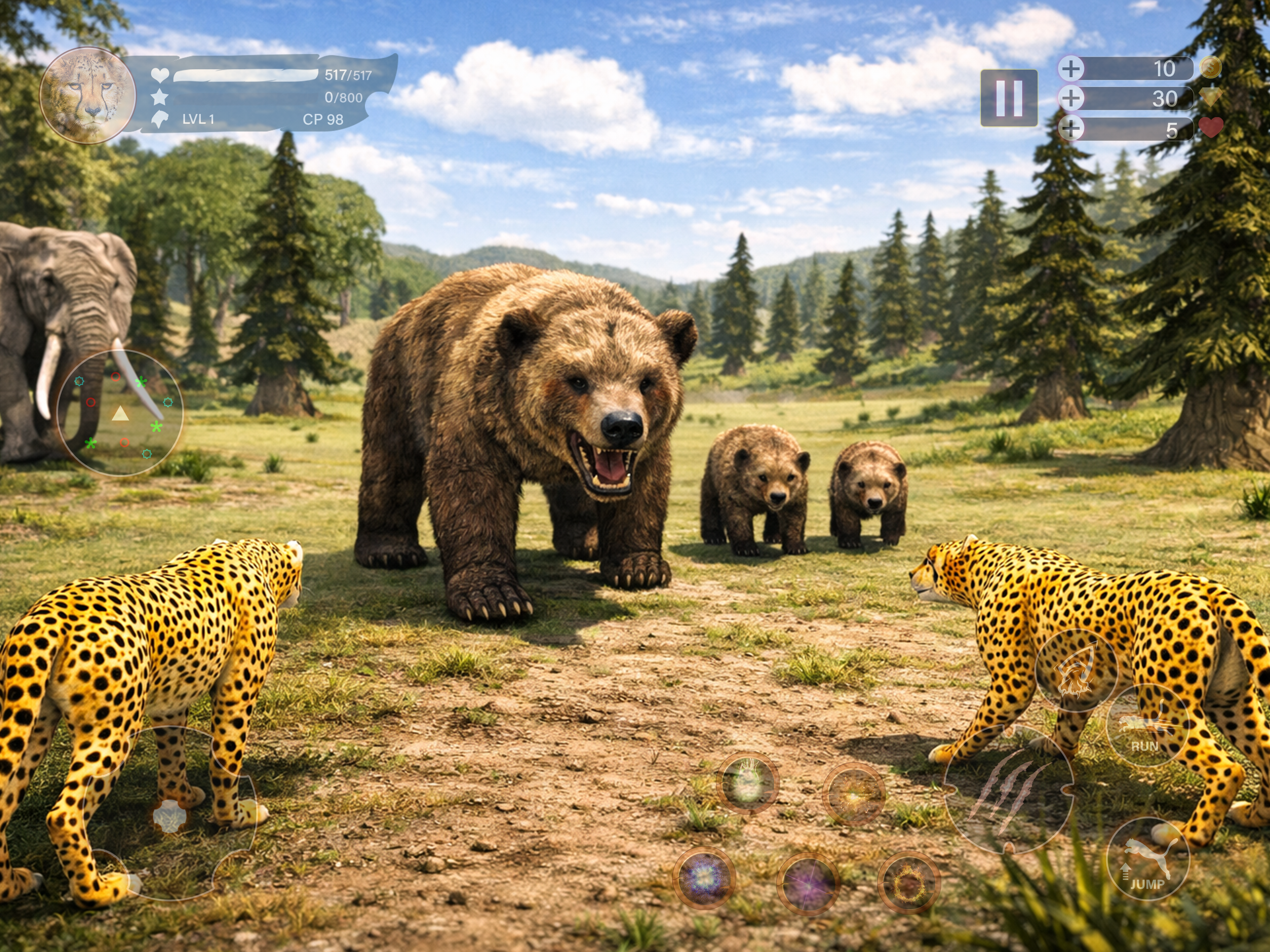 Cheetah Hunting Simulator Game