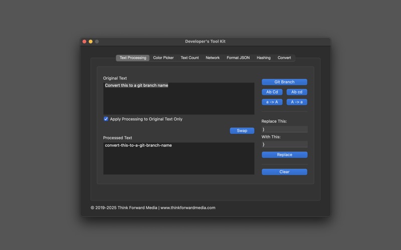 Screenshot #1 pour Developer's Tool Kit