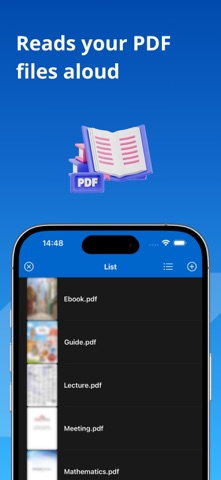 Voice Reader . iPhone screenshot