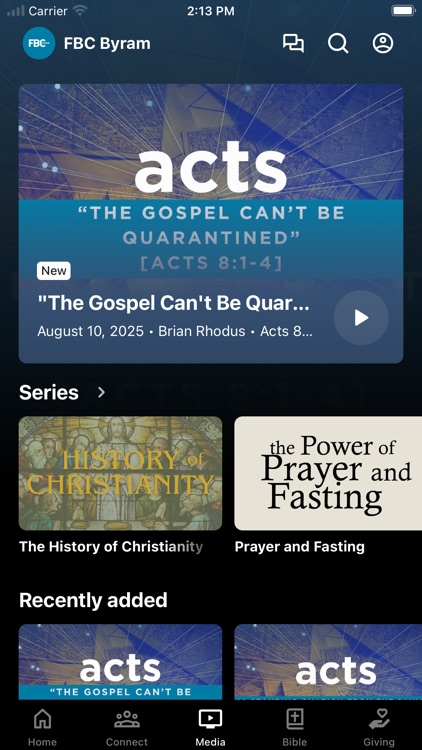 First Baptist Church Byram