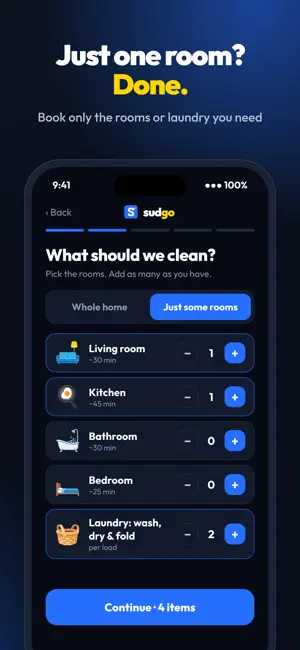 Sudgo: House Cleaning Service screenshot 3