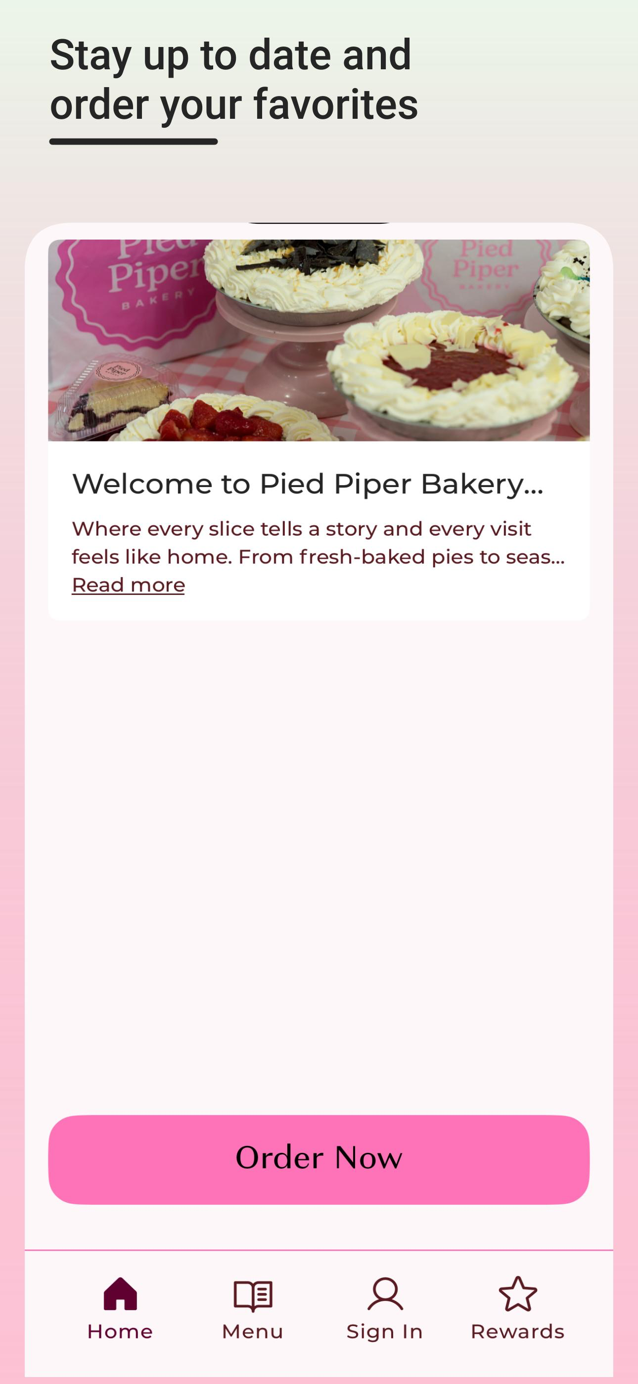 Pied Piper Bakery screenshot 2