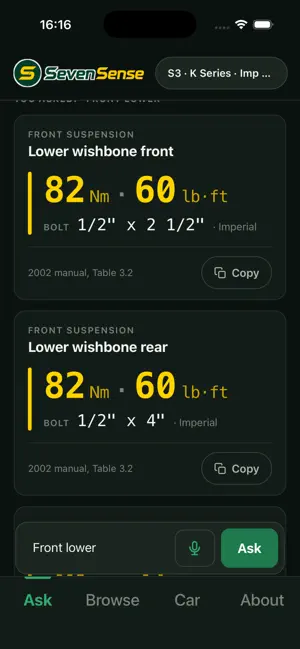 SevenSense screenshot 3