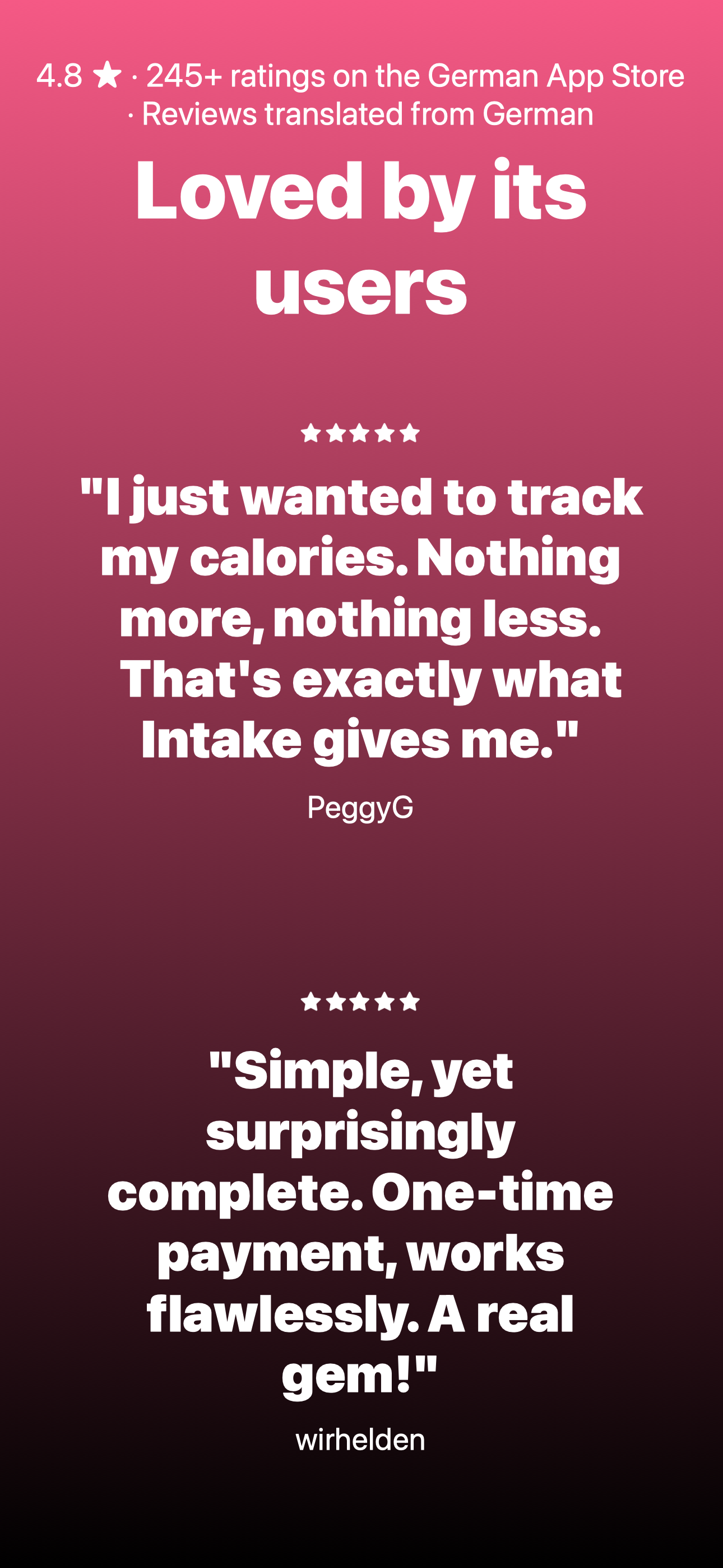 Intake: Calorie Counter & Log screenshot 5