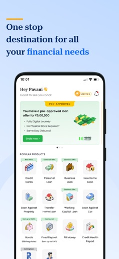 Paisabazaar:Credit Score, Loan screenshot