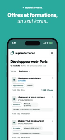 SuperAlternance screenshot