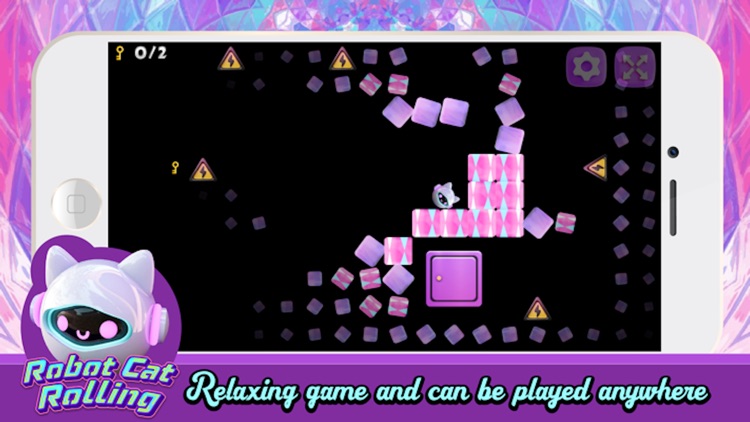 Robot Cat Rolling screenshot-4