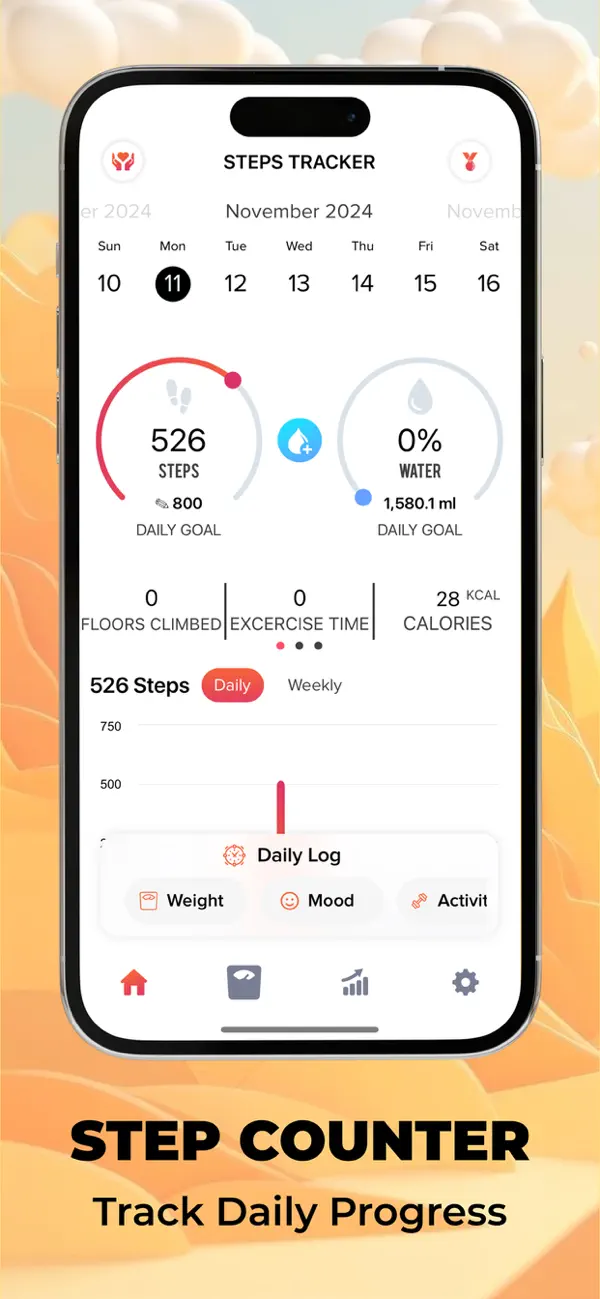 Screenshot #1 pour Activity Tracker Podometre