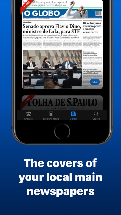 Brazilian Newspapers Screenshot