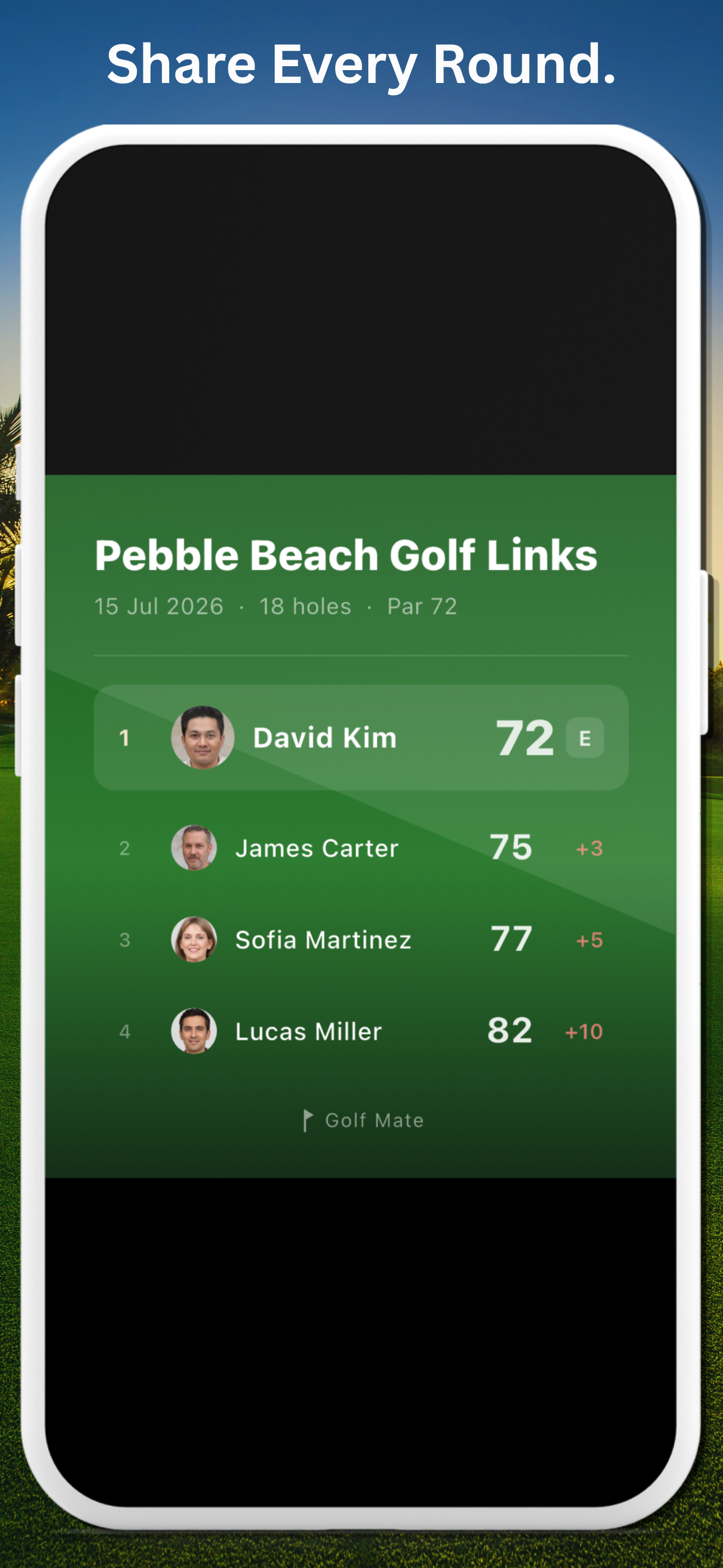 Golf Mate - Round Tracker screenshot 4