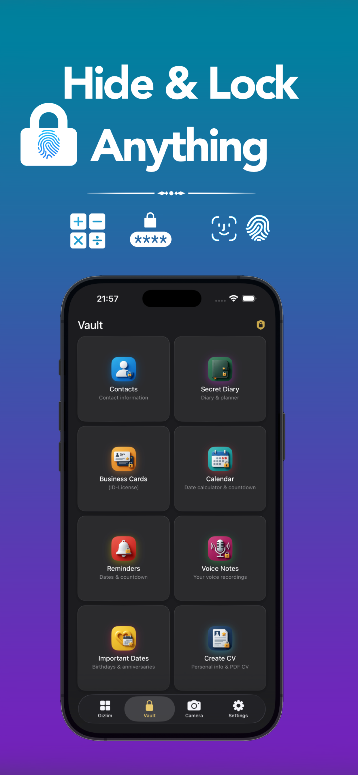 Gizlim - Private Vault screenshot 7