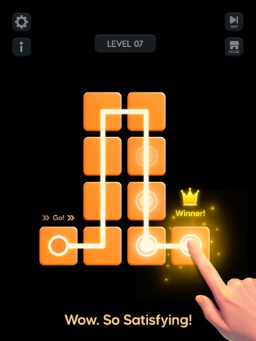 Block Fill Line Puzzle Game iPad screenshot