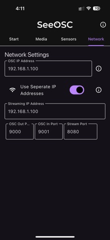 SeeOSC screenshot
